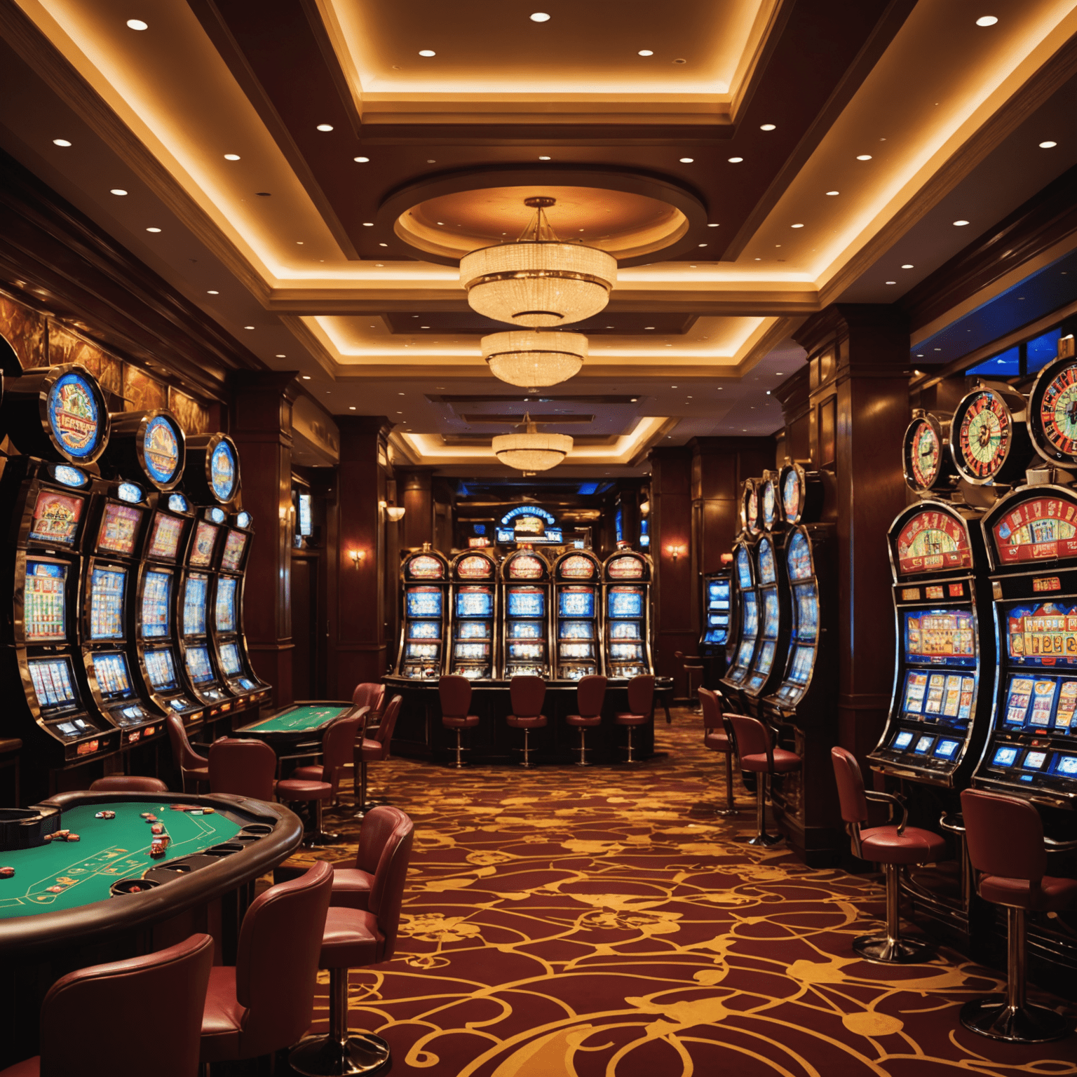 Double Down Casino lobby showcasing various game options including slots, poker, and roulette with a sleek, modern design